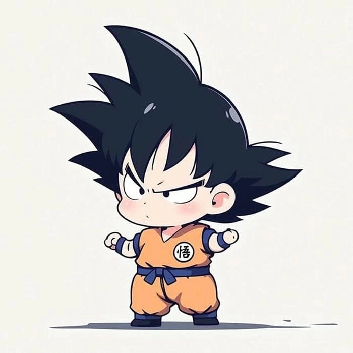 Khám phá sức mạnh goku chibi ssj huyền thoại