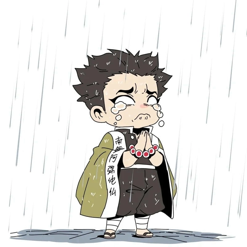 Thế giới chibi sống động gyomei chibi manga