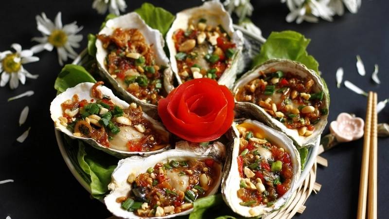 Một số món ăn chế biến từ loài hàu