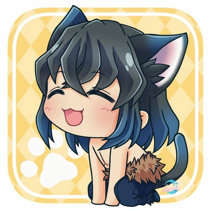 Bộ ảnh inosuke chibi cute siêu đáng yêu