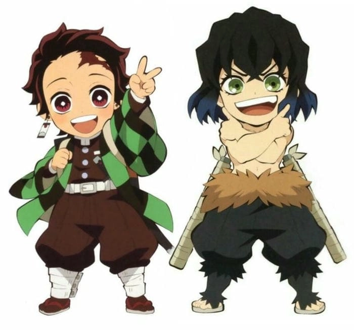 Cách đơn giản để vẽ inosuke chibi cực xinh