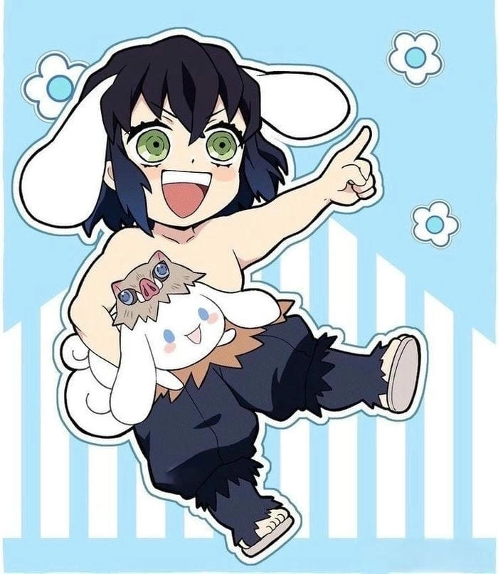 Thế giới dễ thương của inosuke x aoi chibi