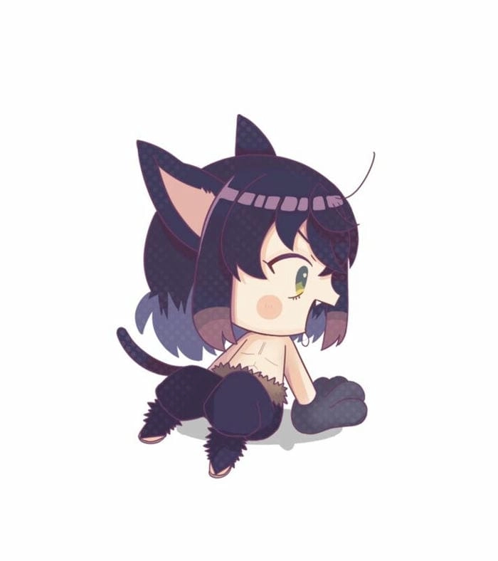 Phối cảnh lãng mạn của inosuke aoi chibi