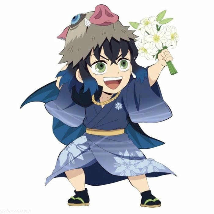 Tải ngay bộ inosuke chibi sticker cực cute