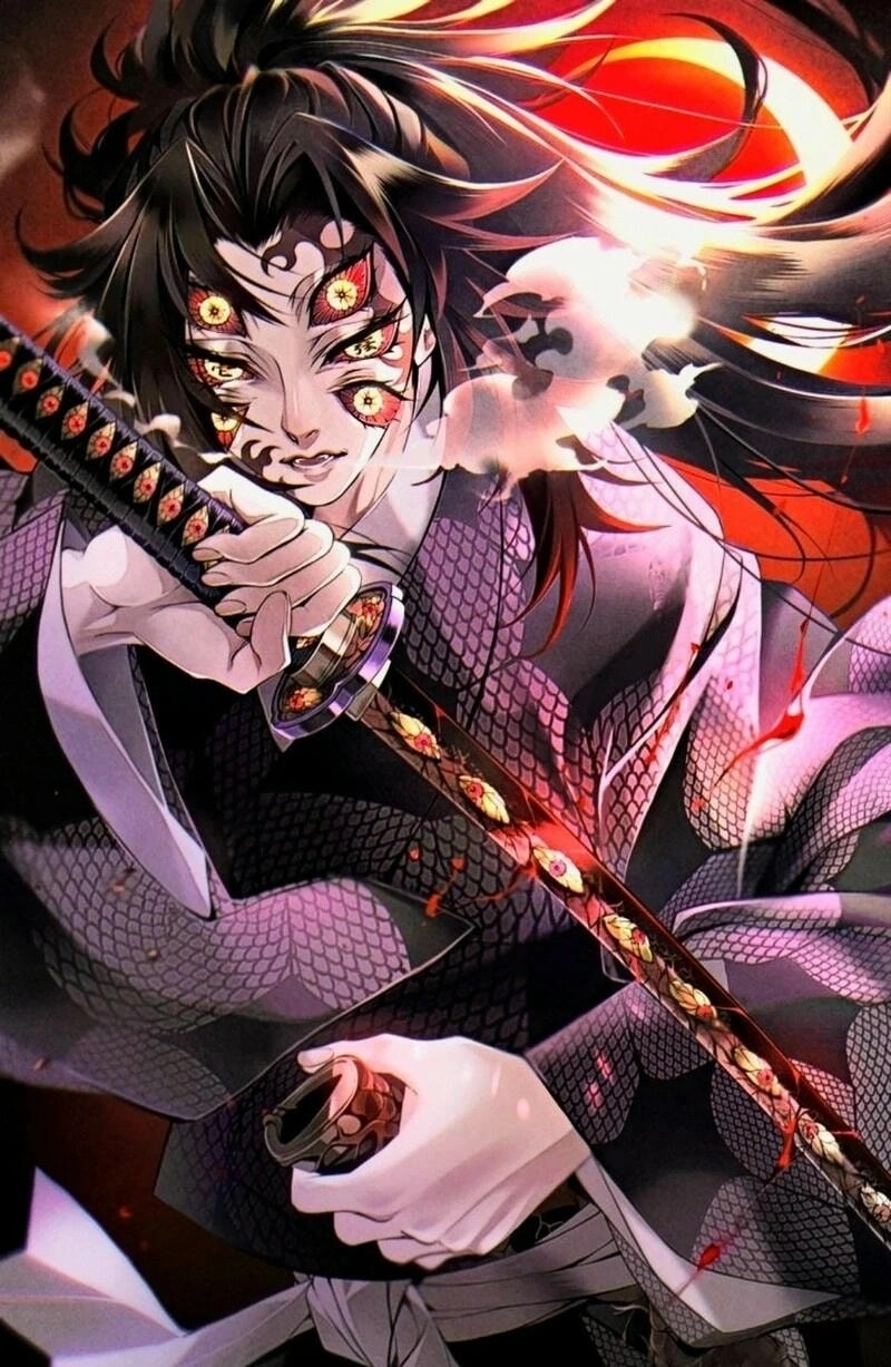 Tác phẩm nghệ thuật đẹp về kokushibo fanart