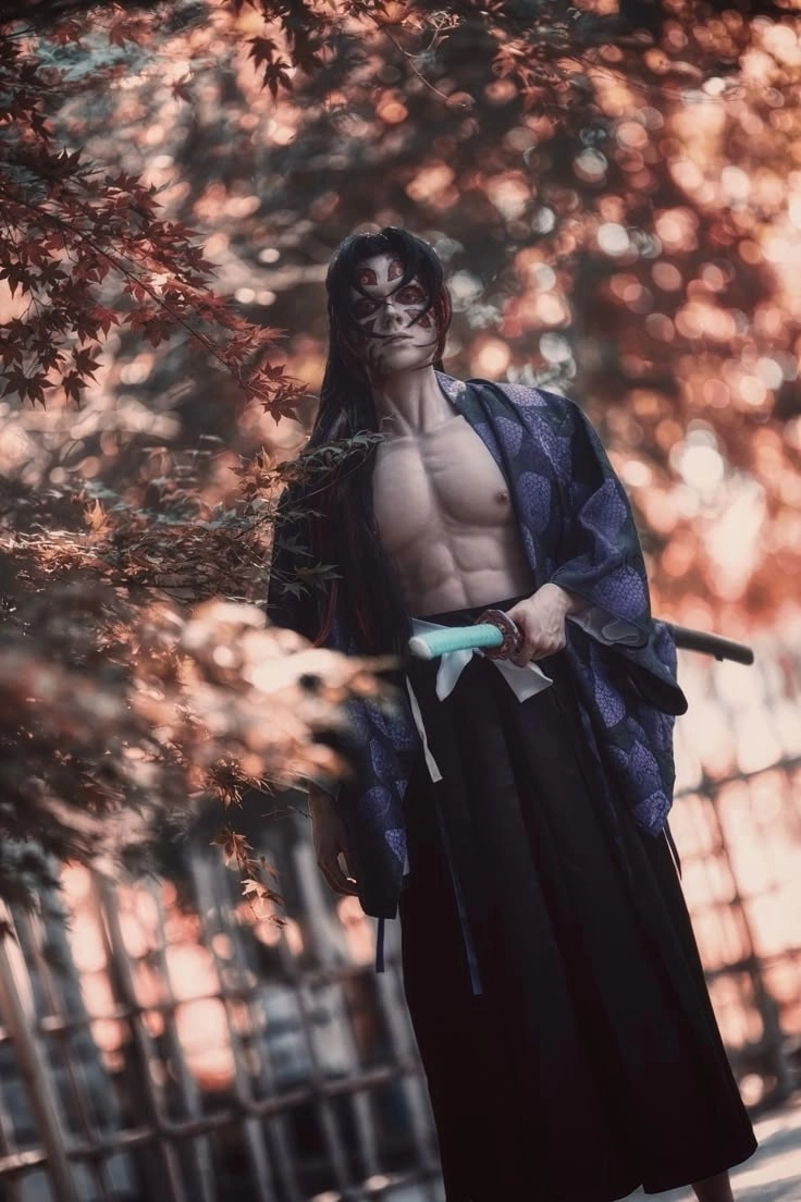 Gợi ý trang phục cực ngầu kokushibou cosplay