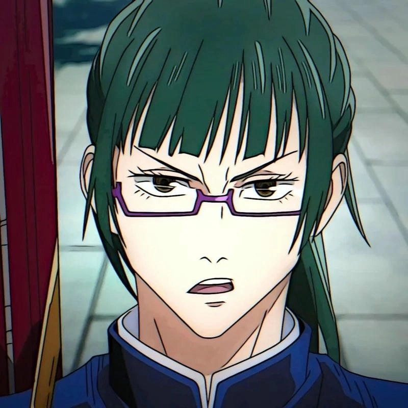 Thần thái ngầu lòi trong Maki Zenin anime