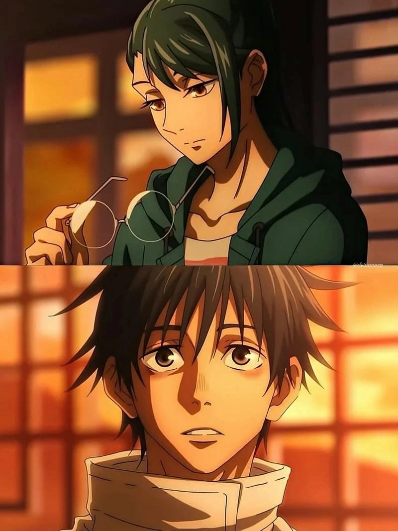 Bức họa Maki x Yuta fanart tuyệt đẹp