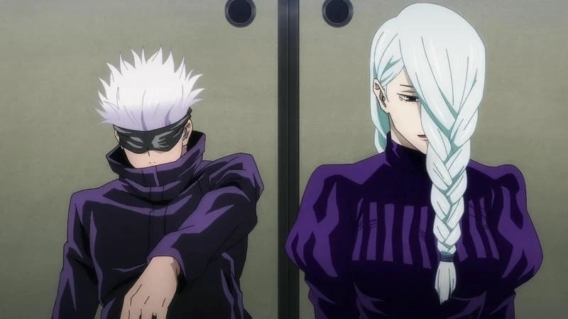 Tương tác thú vị của gojo satoru x mei mei