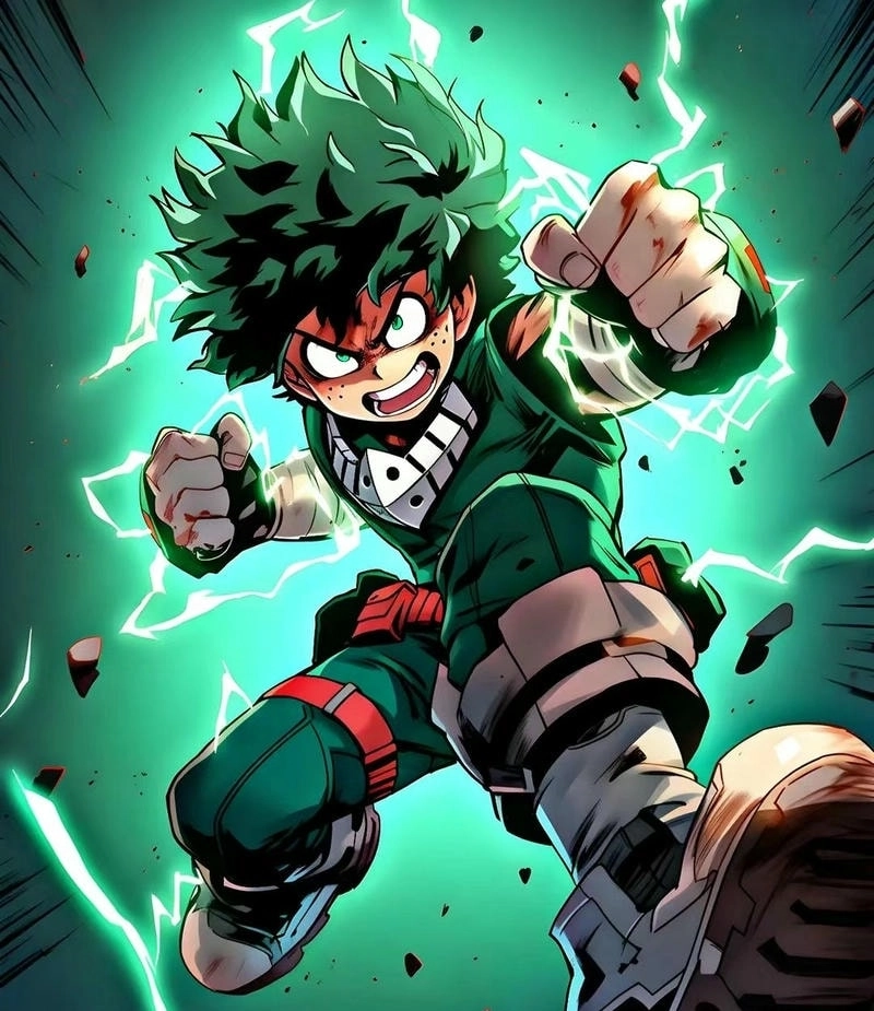 Fanart siêu chất Midoriya Izuku x Bakugou Katsuki