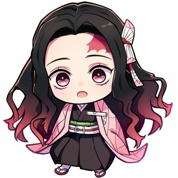 Khám phá ngay nezuko chibi 3d cực độc đáo