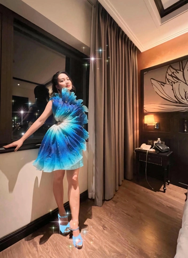 Hình ảnh cô Nguyễn Ngọc Anh giản dị mà cuốn hút ánh nhìn