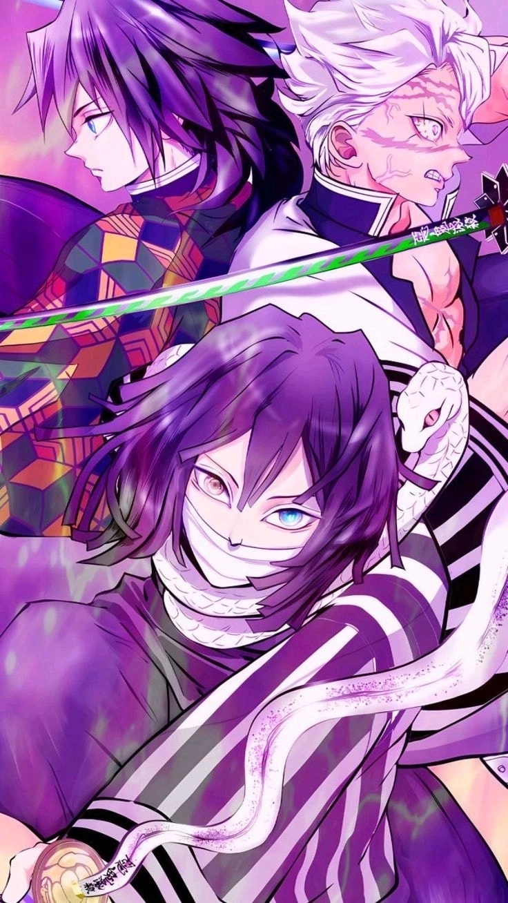 Ảnh đôi obanai x mitsuri cute dễ thương