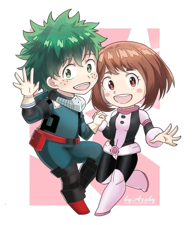 Tình tiết đối lập toga himiko x ochako