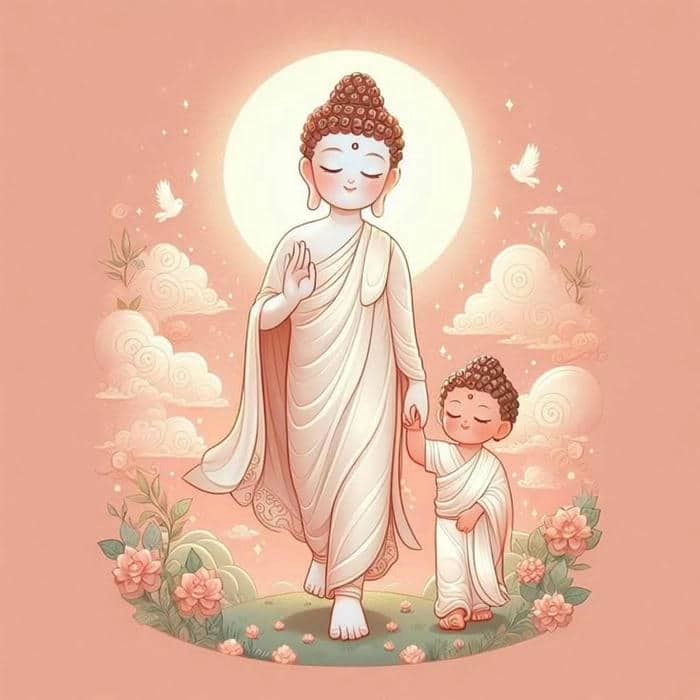 Chiêm ngưỡng dáng vẻ phật thích ca chibi