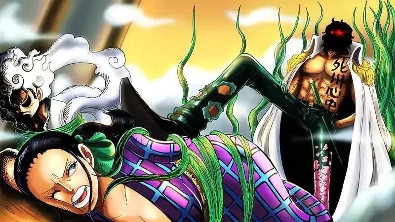 Cuộc chạm trán giữa luffy vs ryokugyu đầy kịch tính