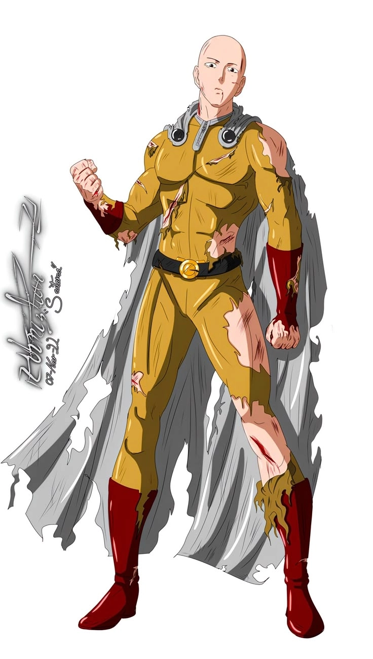 Fanart ấn tượng tatsumaki x saitama