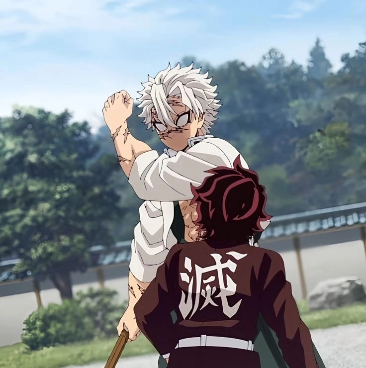 Fanart đẹp mắt sanemi x kanae