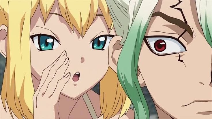 Senku and kohaku sát cánh bất khuất