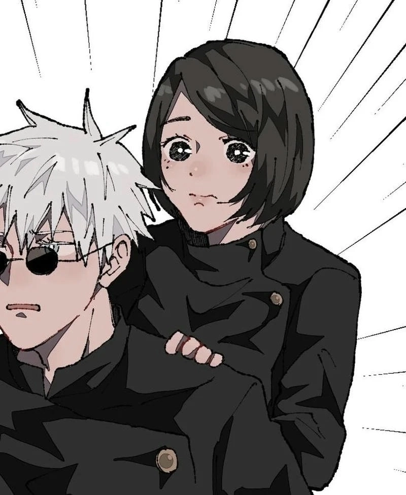 Khoảnh khắc lãng mạn geto x shoko