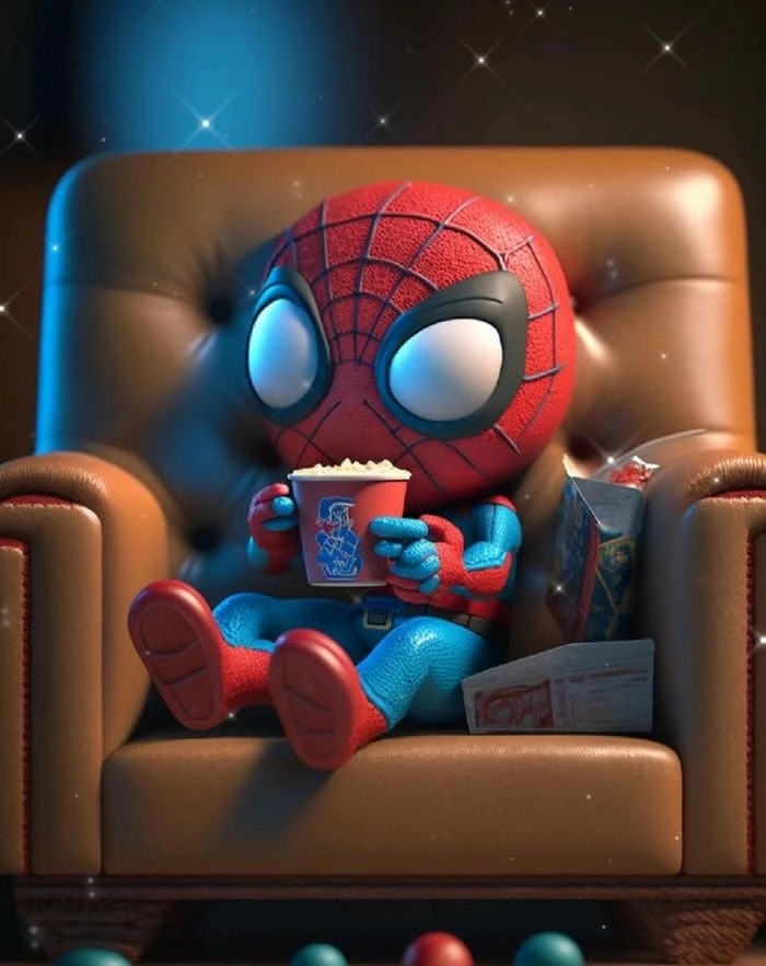 Góc hài hước của chibi spider man deadpool