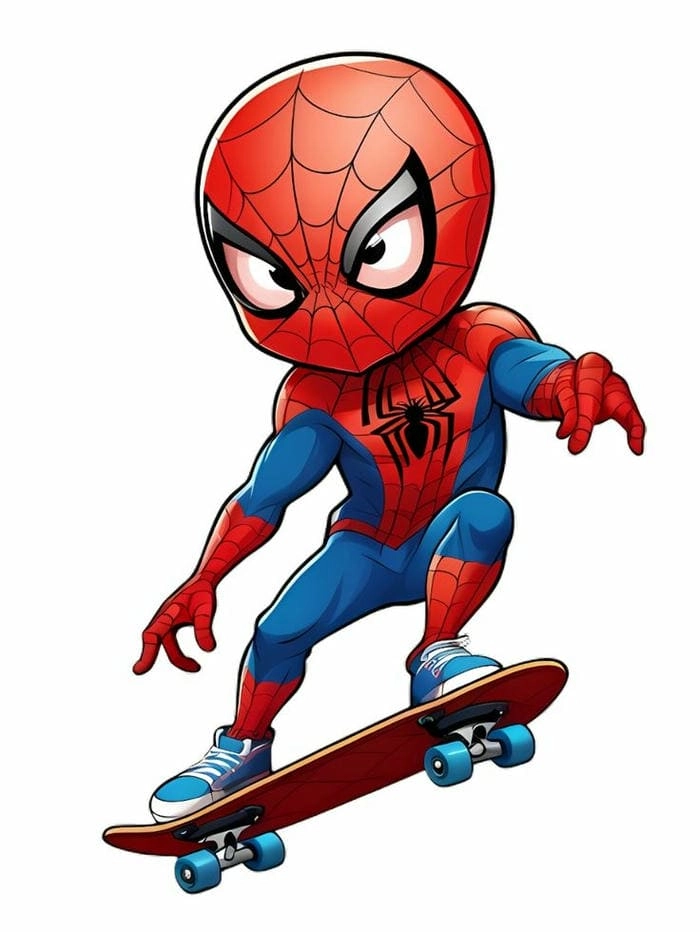 Cùng ngắm chibi spider man swinging siêu linh hoạt