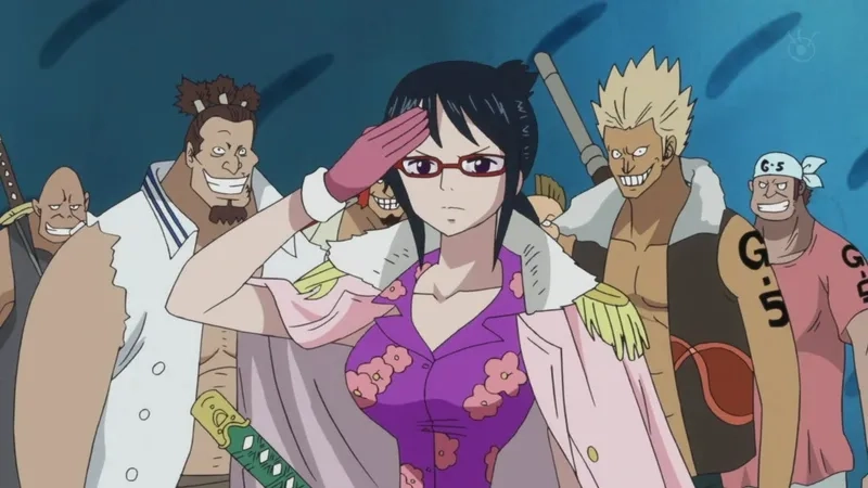 Tình cảm ẩn giấu trong zoro x tashigi