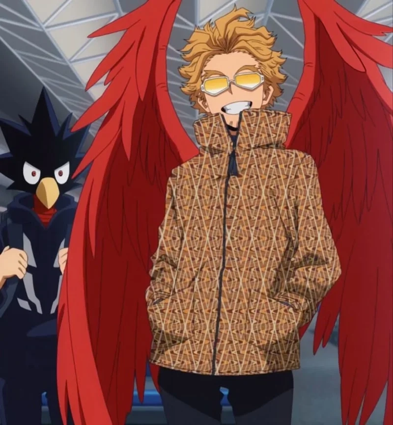 Fan đắm chìm cùng fumikage tokoyami x hawks