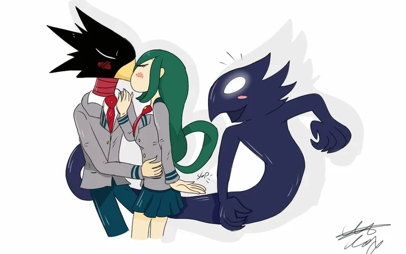Chuyện tình fumikage tokoyami x tsuyu asui được yêu thích