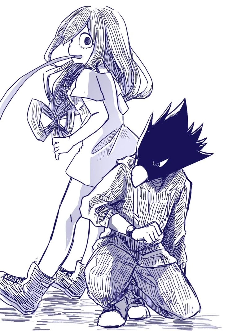 Góc nhìn ngọt ngào mha tsuyu x tokoyami