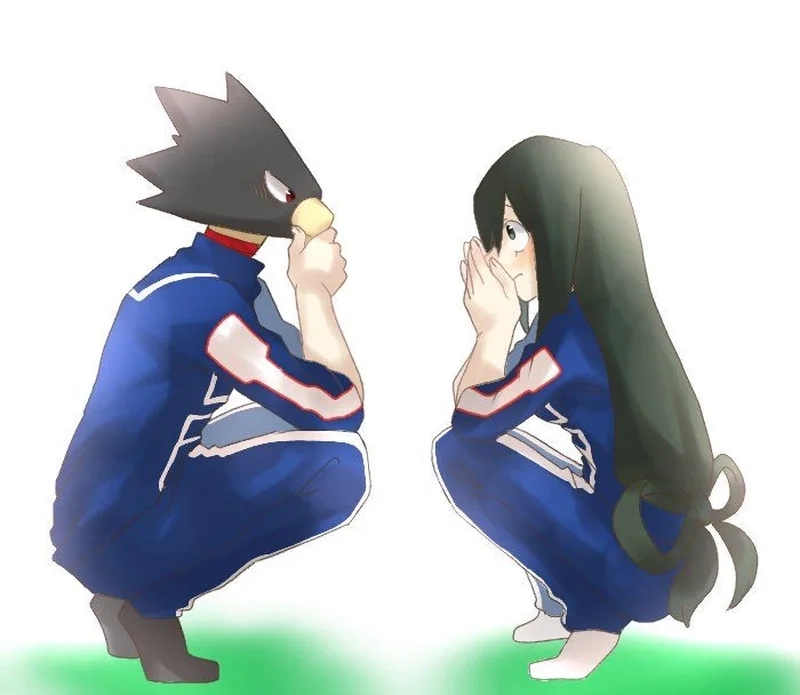 Ngắm nhìn cặp đôi tsuyu asui x tokoyami cực dễ thương