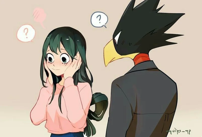 Khoảnh khắc ngọt ngào tokoyami x tsuyu asui dành cho fan