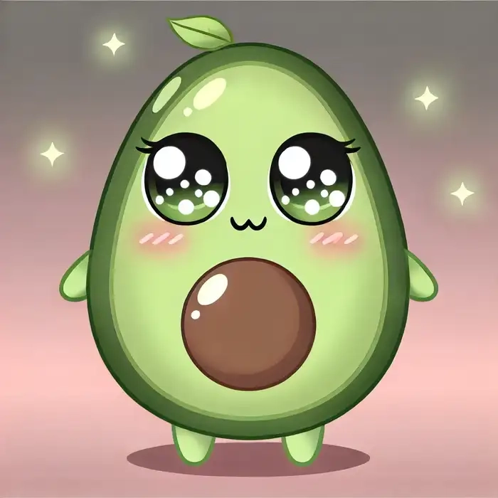 Khám phá thế giới trái cây chibi ngộ nghĩnh