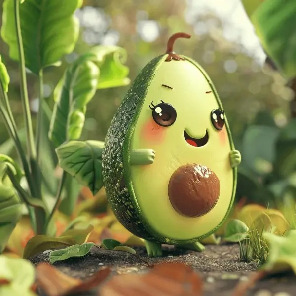 Bộ sưu tập trái bơ cute cho tín đồ yêu chibi