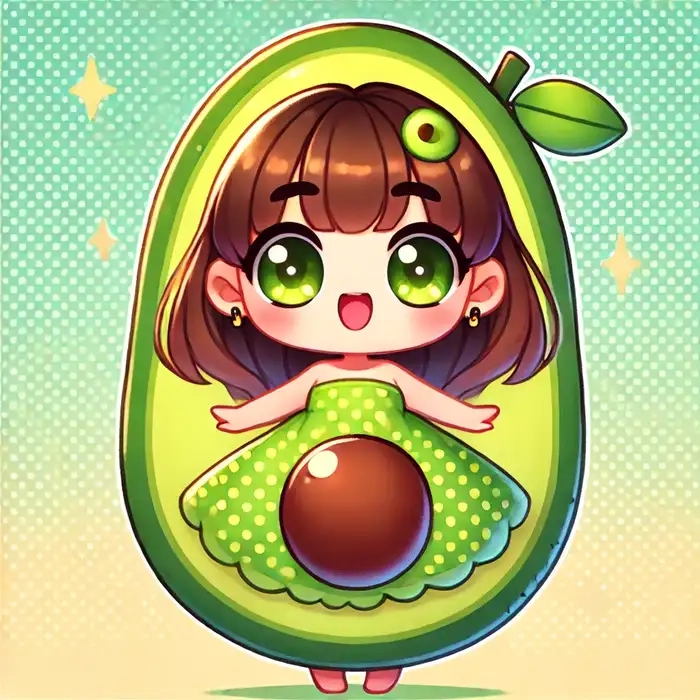 Cập nhật ngay loạt ảnh chibi bơ siêu yêu