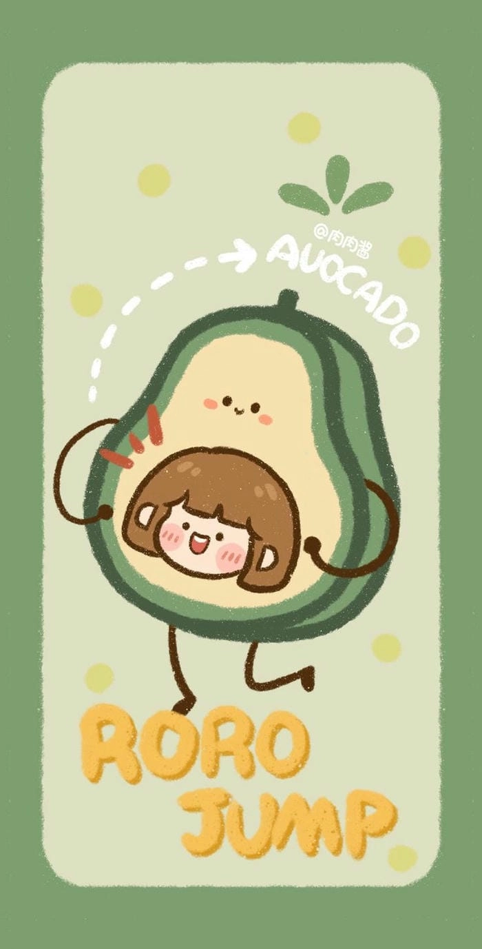 Tự học cách vẽ quả bơ chibi đơn giản tại nhà