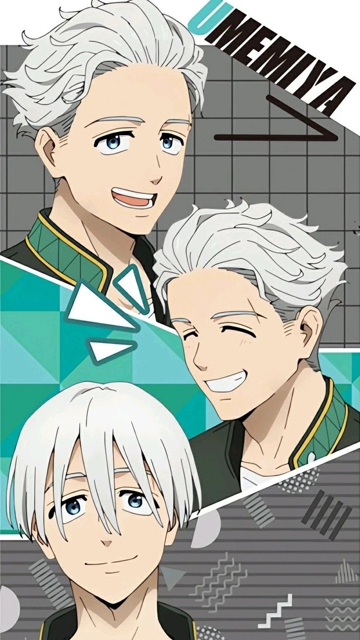 Phong cách nổi bật của umemiya tóc trắng