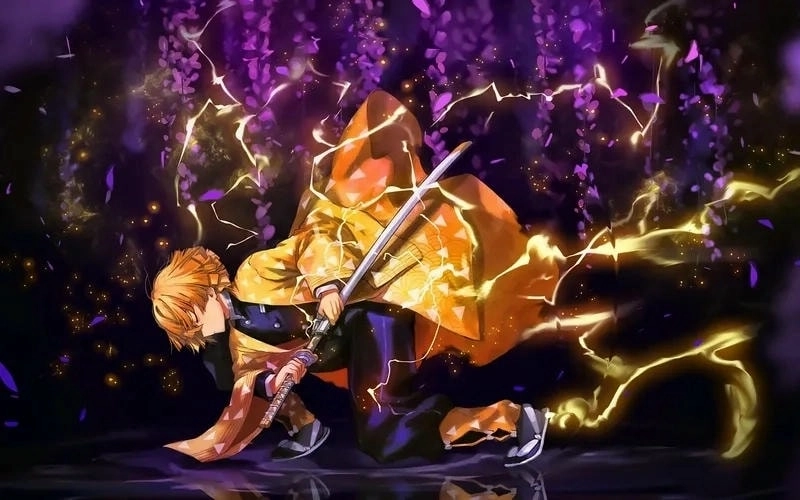 Tương tác uzui tengen x zenitsu hút fan mạnh