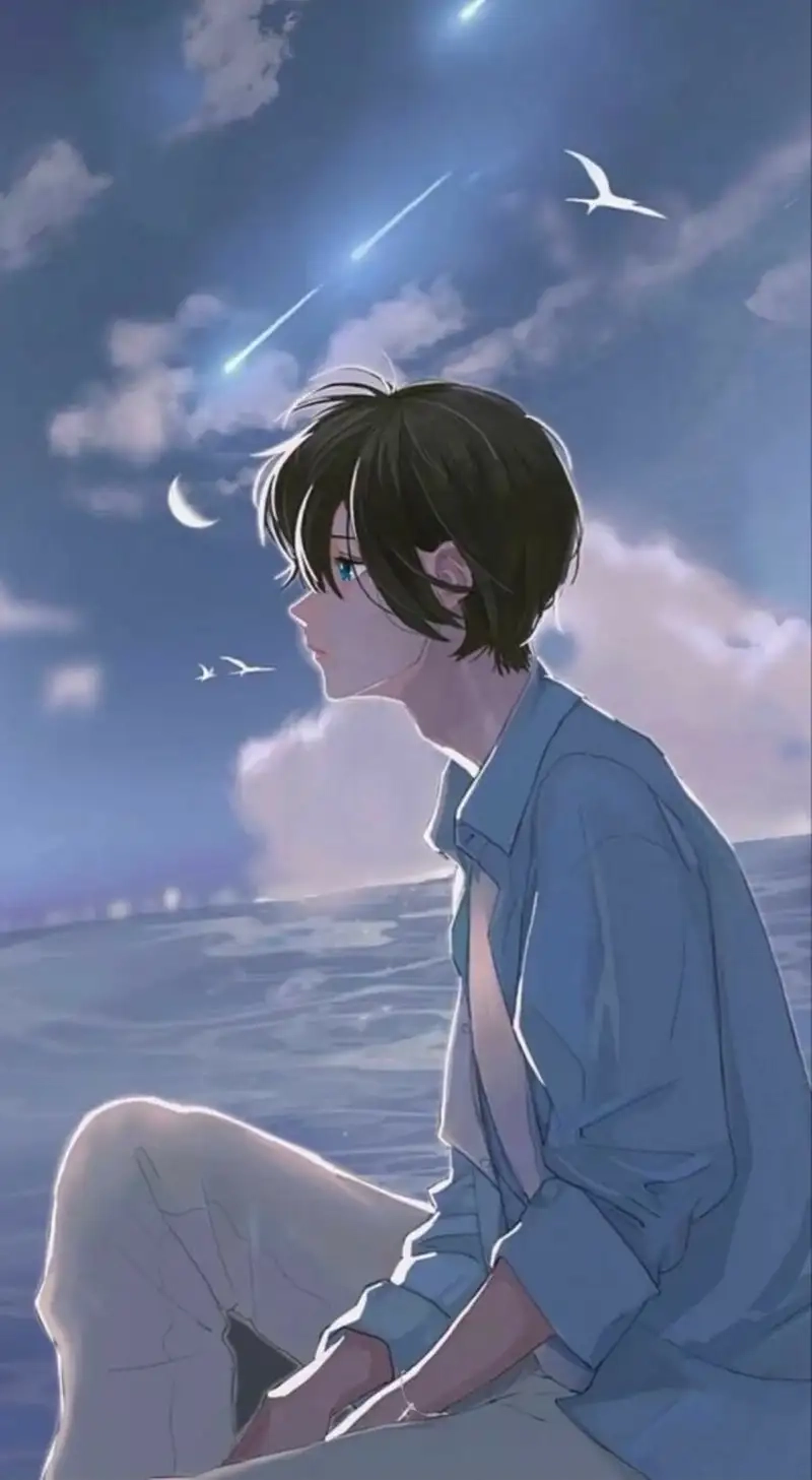 Avatar anime cô đơn gắn liền cảm hứng anime buồn