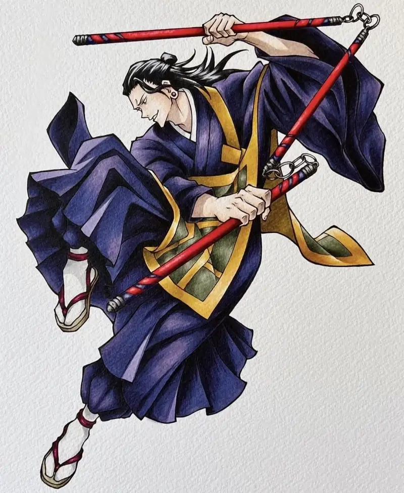 Thưởng thức phiên bản truyện Geto Suguru Manga