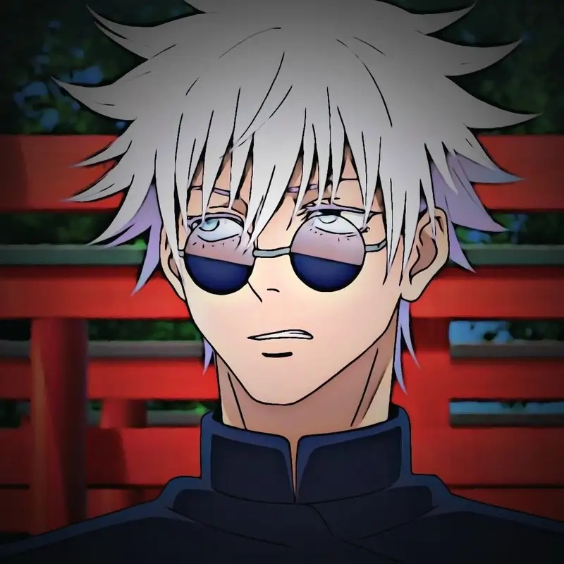 avatar gojo chất ngầu cho profile mạng xã hội