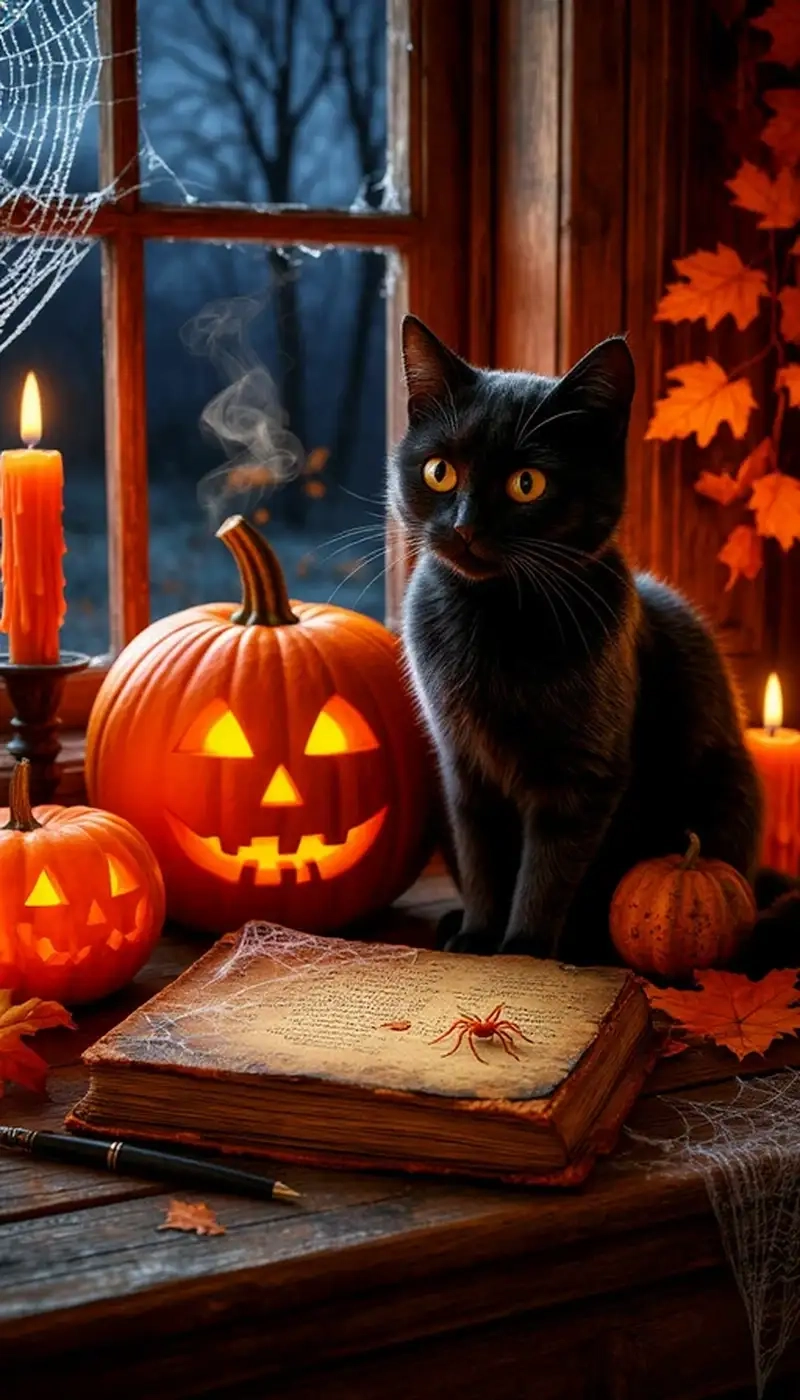 Hình nền halloween cùng avatar halloween