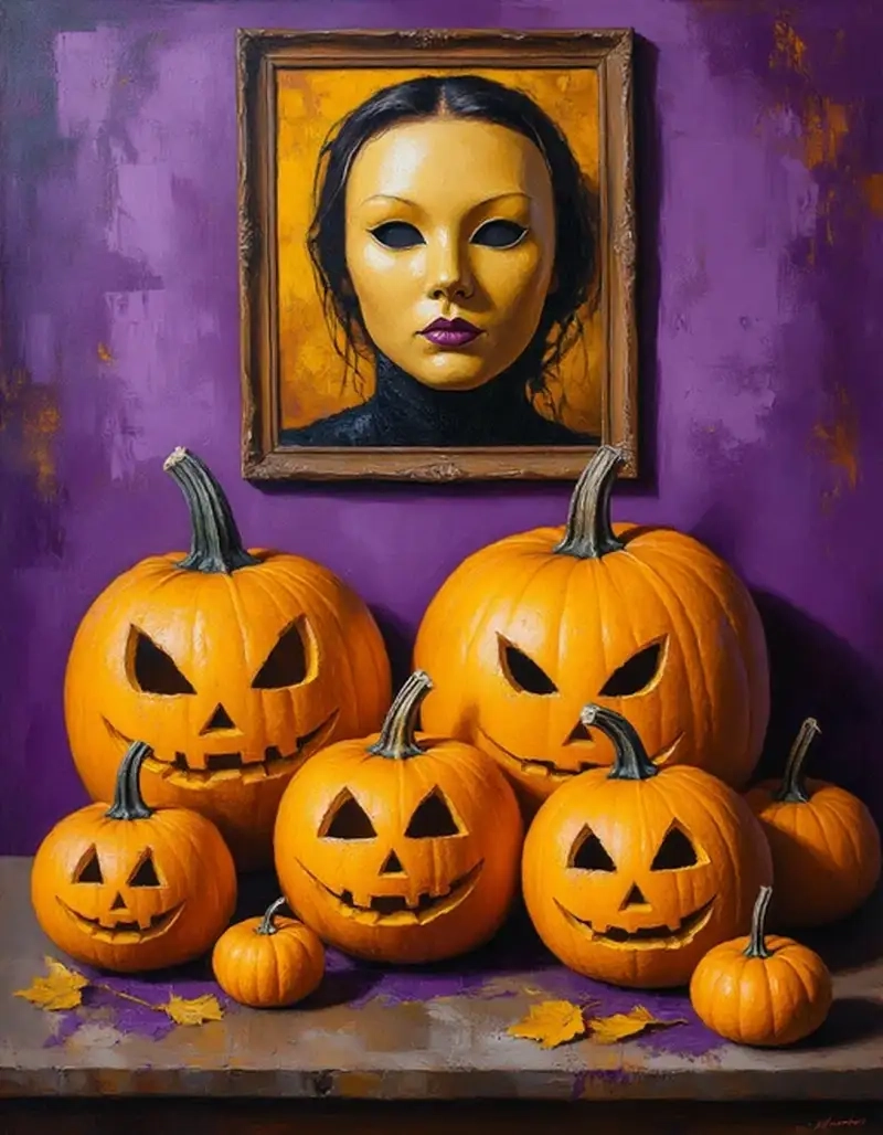 Ảnh halloween ma mị và avatar halloween