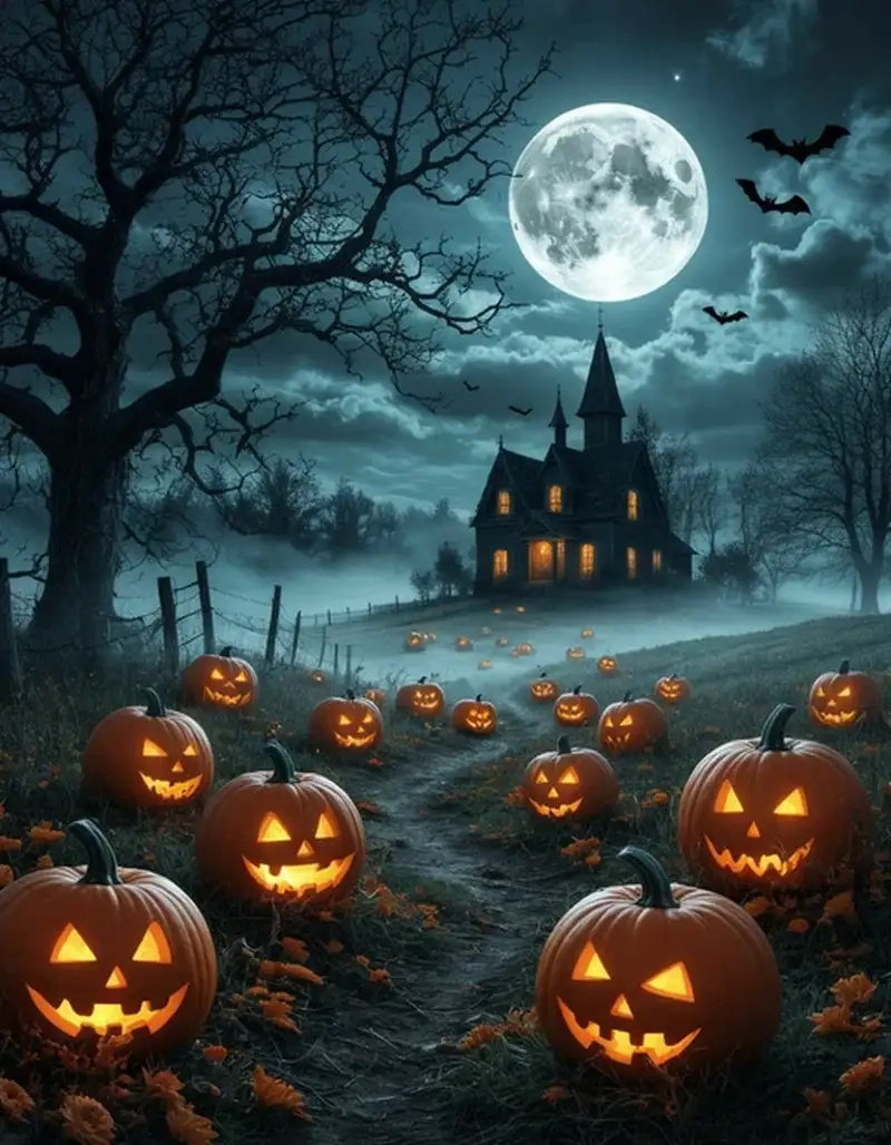 Ảnh avatar halloween ma mị nổi bật