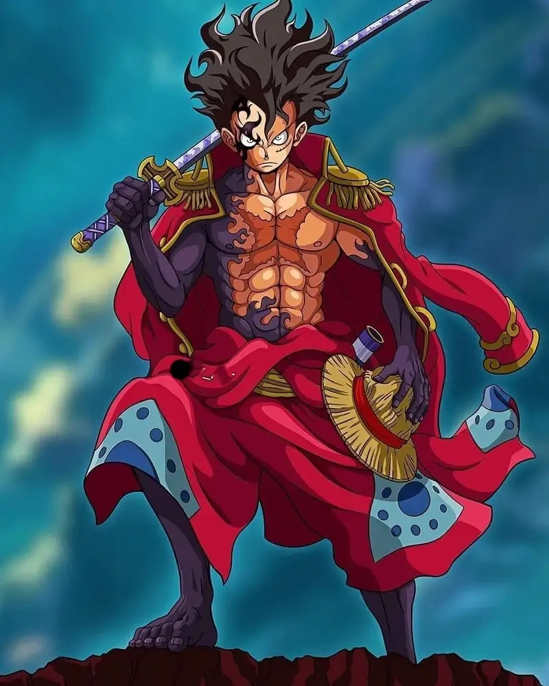 Sức mạnh khủng khiếp của avatar luffy gear 5 Luffy