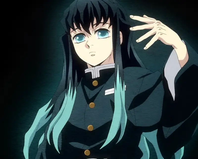 Chọn avatar muichiro anime phong cách chiến binh