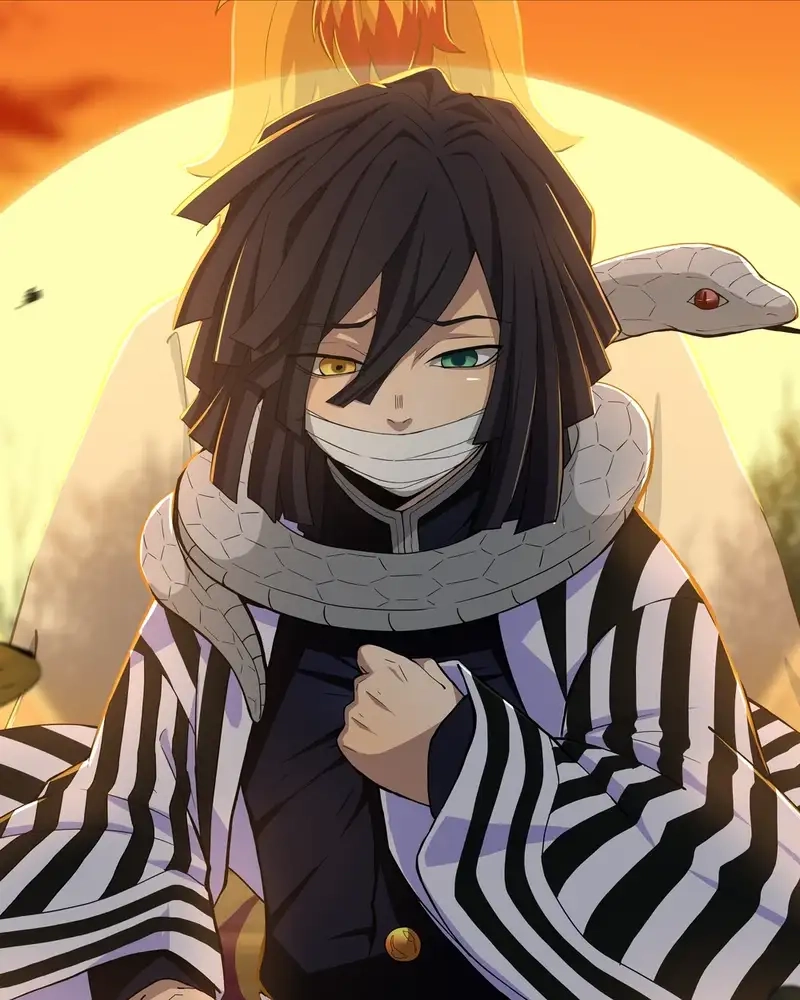 Ngắm Xà Trụ Obanai Ngầu siêu chất