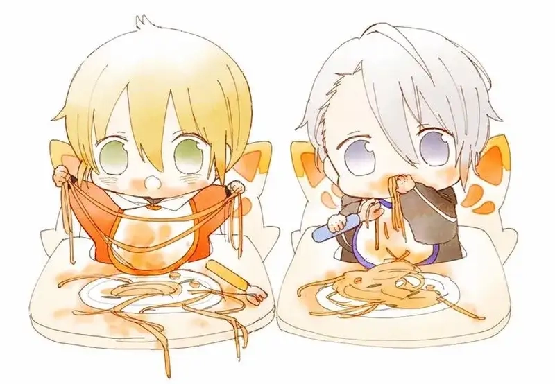 Chibi ăn vặt cực kỳ vui nhộn và ngộ nghĩnh