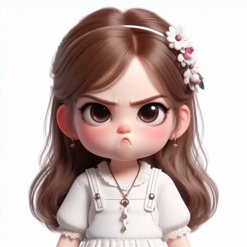 Tải chibi giận dỗi biểu cảm cực cute