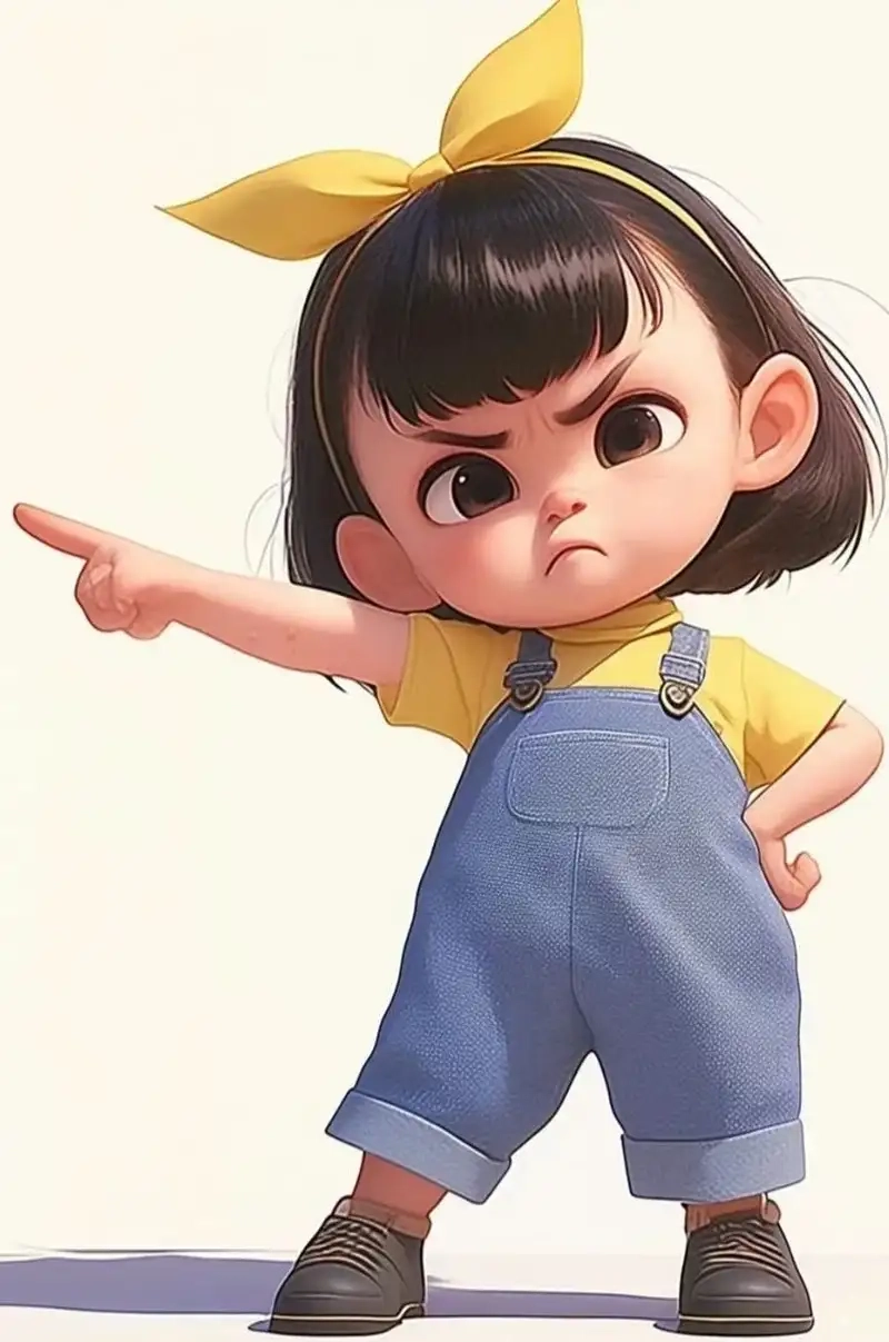 Chiêm ngưỡng hình ảnh chibi tức giận đầy cảm xúc